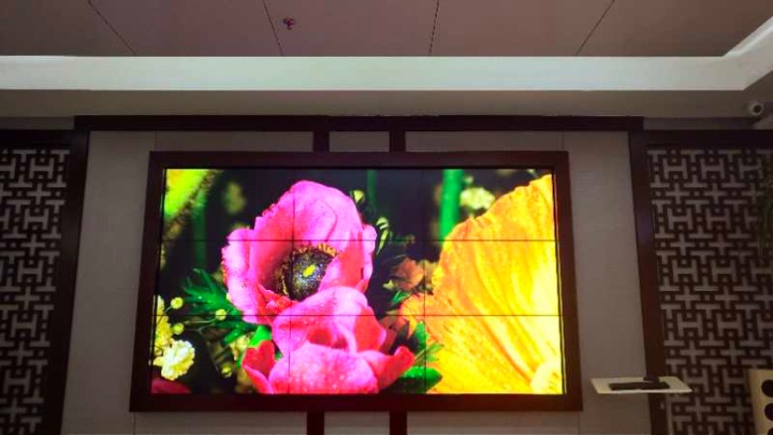 爱普乐液晶拼接屏进驻广州市政府