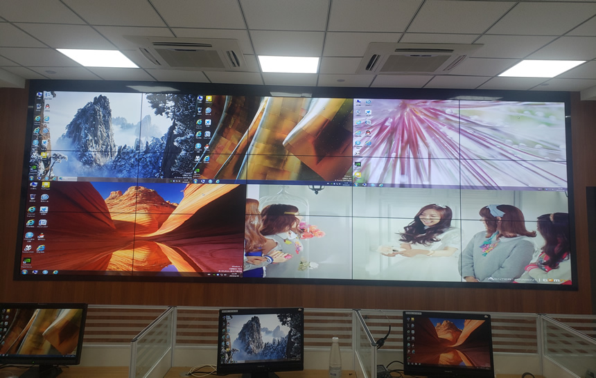 爱普乐液晶拼接屏进驻盐城康年颐养院