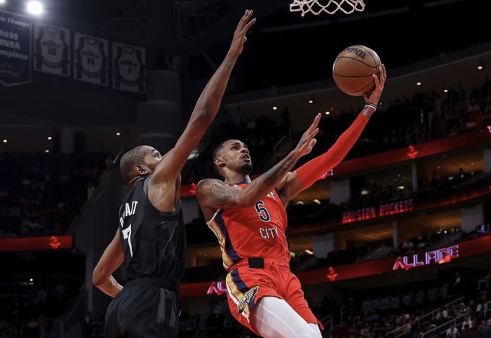 杜兰特准绝杀助火箭险胜鹈鹕 穆雷空砍35分难救